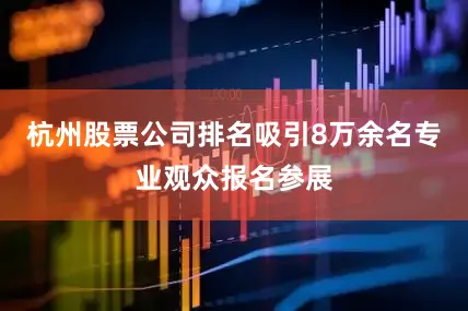 杭州股票公司排名吸引8万余名专业观众报名参展