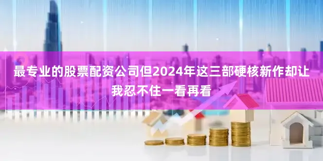 最专业的股票配资公司但2024年这三部硬核新作却让我忍不住一看再看